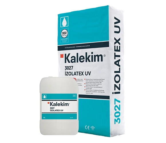3027 İZOLATEX UV UV Dayanımlı Esnek Su Yalıtım Harcı